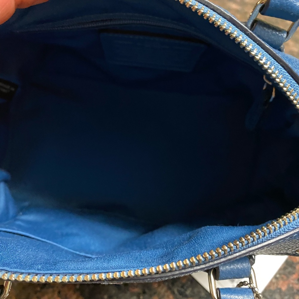 MINI BENNETT SATCHEL IN SHEARLING AND LEATHER (COACH F36689) - Picture 6 of 11